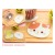 Web celebrity cat cup-pad silicone cup-pad heat shield mat anti-skid pad bowl mat food mat