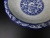 Daily ceramic bone porcelain bowl tableware 10 inches lotus bowl blue flowers