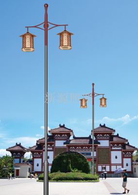 Retro Ethnic Style 2170 Series Led Courtyard Landscape Lamp