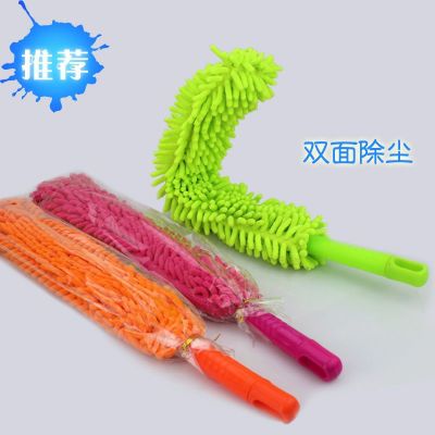 Chenille duster can bend dust to sweep air conditioner cleaner
