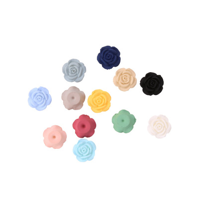 Manufacturer wholesale DIY accessories rose flower patch hair patch tiara material multi-color optional