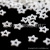 Manufacturers direct new plastic five-rod star beads yiwu imitation pearl star shape beads baking powder wholesale