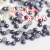 Yiwu 6mm semi-round paint plastic beads fashion exquisite accessories abs imitation pearl