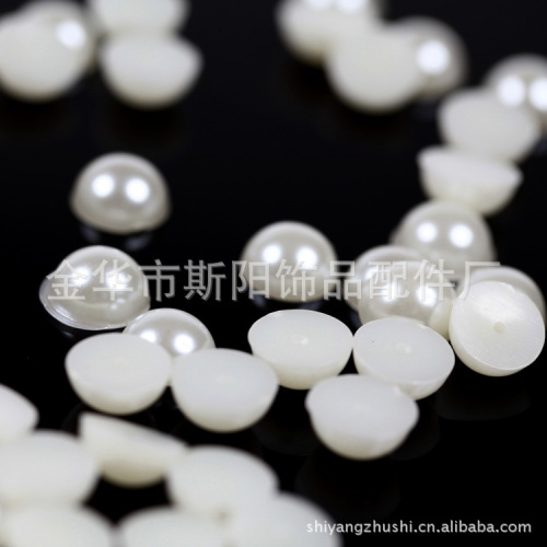 18mm paint imitation pearl loose beads mobile phone accessories fabric handmade diy material accessories glossy plastic decoration