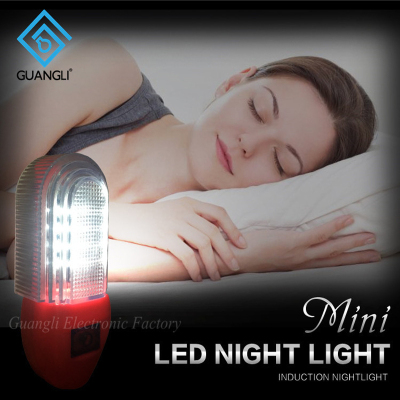 Optical smart induction led night light control night light CE ROHS