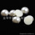 Eco-friendly plastic nail imitation pearl minimum 1.5mmabs paint semi-round pearl accessories