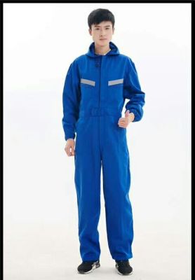 Jumpsuits, blue overalls, labor protection suits