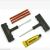 Auto tyre repair kit - 6 - piece repair kit - car, motorcycle and bicycle rapid tire repair kit