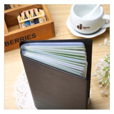 Sanlian business hardcover card holder 300 card aosheng card holder