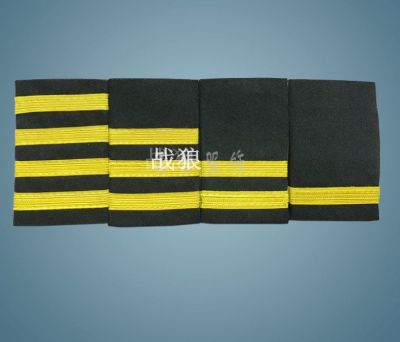 Epaulettes for air suit school students epaulettes for summer pilots epaulettes clothing accessories ordinary ribbon