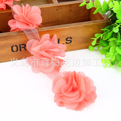 New Korean cloth flowers sweet fashion hand lace diy clothing clothing curtain accessories custom