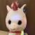 Hot style LED seven-color luminescent unicorn TY big eyes drop water rainbow hair unicorn doll plush toys