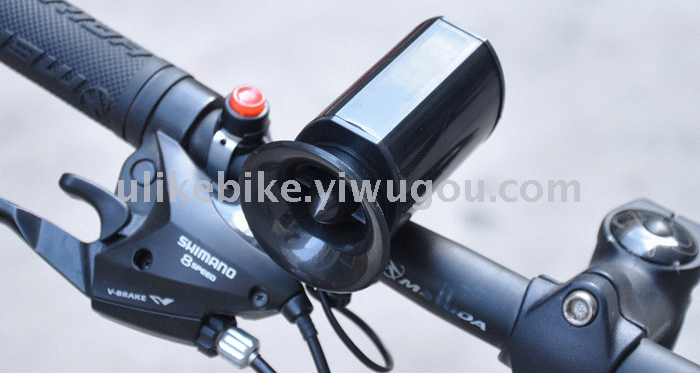 Bicycle horn loudspeaker loudspeaker electronic horn mountain bike bell cycling equipment bicycle accessories