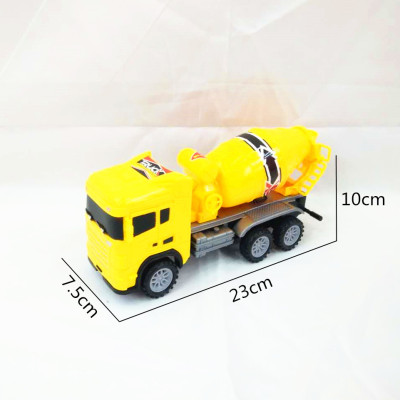 Children's educational toys bag children's plastic inertial engineering mixer car toys