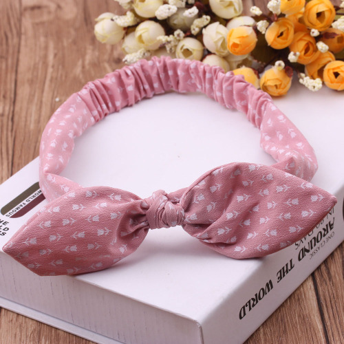 Washing Face Hair Band Korean Cute Bow Wide Brim Hair Band Female Wash Makeup Apply a Facial Mask Headband Hair Band Ring