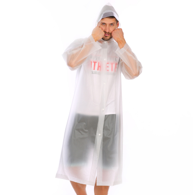 Manufacturers direct thickening non-disposable raincoat PVC long style raincoat outdoor light rain poncho 815