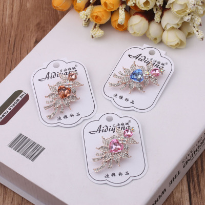 10 Yuan Store Supply Brooch Pin Vintage Accessories Corsage for Ladies Cute Scarf Pin Shawl Pin Brooch Decorations