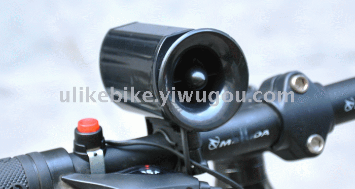 Bicycle horn loudspeaker loudspeaker electronic horn mountain bike bell cycling equipment bicycle accessories