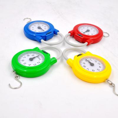 Precision mechanical spring balance portable 10 KG household pocket weighing fishing scale heavy spring balance