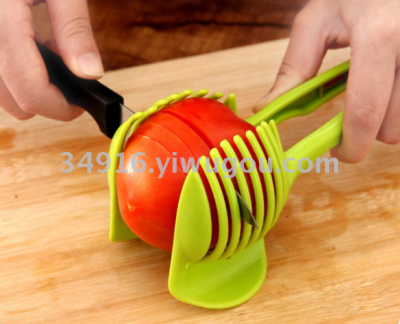 Lemon Tomato Slicer Handheld Fruit And Vegetable Slicing Clip Slice Aid