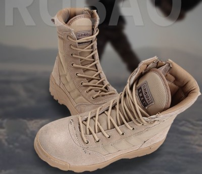 Camouflage tiger special boots outdoor combat boots breathable combat boots desert ultralight shoes
