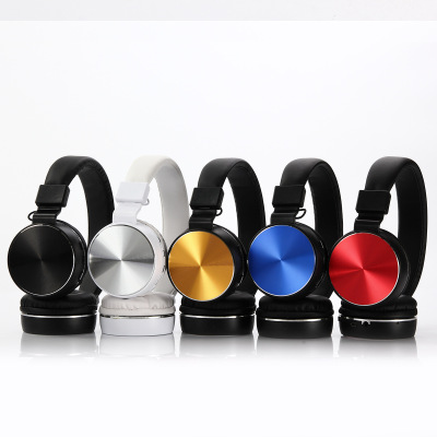 Jhl-ly007 neutral bluetooth headset stereo headphones can be folded plug-in card plug line radio sales.