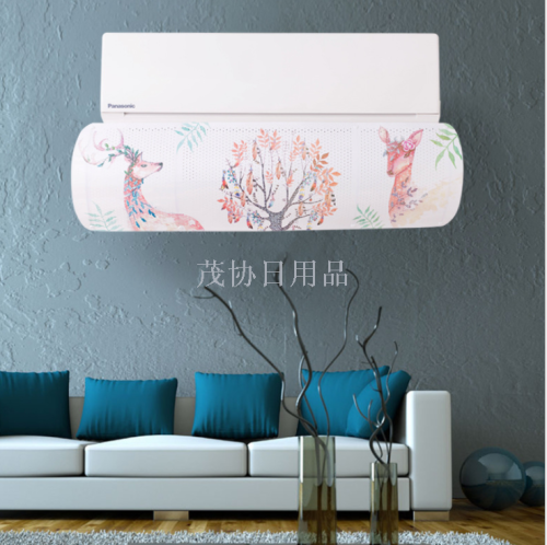 air conditioner household air guide breathable windshield confinement anti-direct blowing wind guide fan housing hanging machine windproof baffle