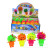 Foreign trade hot-selling sun doll whistling ball wool ball TPR flash wool ball shining children's toys elastic ball