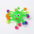 Clflake snowflake ball octopus multi-claw snowflake rubber glitter ball vent ball toys foreign trade sources