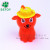 Three-win toy TPR environment-friendly rubber toy lightening animal whistling dog woollen ball whistling sound