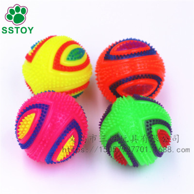 Flash ball magic cartoon eyeball with BB whistle sound glitter ball manufacturers have a large amount of goods