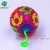 7.5cm flower-colored glitter ball with BB whistle sound glitter ball children's toy manufacturer wholesale