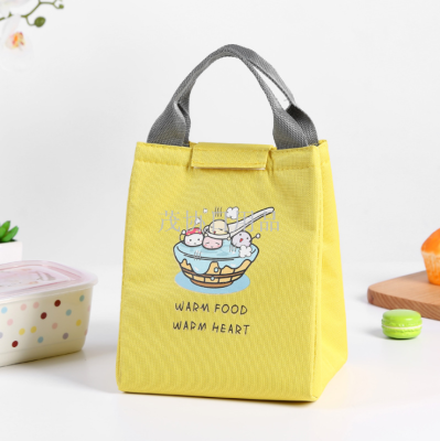 C Section Diagram Lunch Bag Cartoon Lunch Bag Snack Insulation Fresh Ice Pack Student Lunch Box Bag