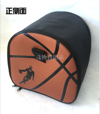 Large Capacity Sports Bag Leather Basketball Storage Bag