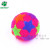 Wholesale glitter ball pentagonal star pattern ball massage ball with rope whistle raised luminous children's toys