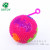 The new hot selling pattern cartoon bat ball glitter toy ball baby pinching music calls The ball