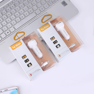 Ya kirin's original car charger usb android mobile phone is used as a car.
