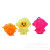 Flash hair ball toys children light whistle BB called small monkey pinching called release pressure ball