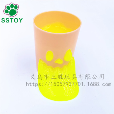 parody cartoon expression snot plastic sand oil barrel slime a number of emojis mixed package manufacturers wholesale