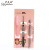 Eyebrow Shaping Set ABS Material Beginner Comb Eye-Brow Knife Tweezers 5-Piece Set