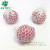 Creative outlet pink department colored bead grape ball vented water ball pressure relief toy ocean baby ball