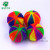 Wholesale flashing light elastic ball ball massage ball with rope whistle raised luminous children's toys