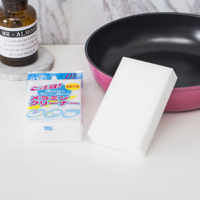 Manufacturer direct sales cleaning sponge magic magic wipe nano-sponge nano-cotton Japanese package wipe clean klein