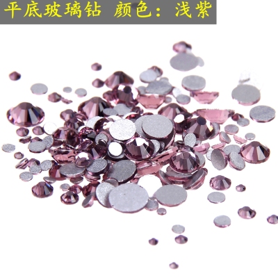 Light amethyst  Non Hotfix Crystal Rhinestones SS3-SS34 