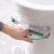 Japanese style with handle folding bathroom sponge scrubbing bathtub brush strong anti-fouling tile 