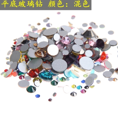 Mixed colors CRMOOH Non Hotfix Crystal Rhinestones SS3-SS34 