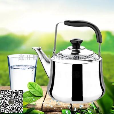 The kettle is thickened with non - magnetic stainless steel sound kettle with large capacity