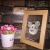 Creative led photo frame small night lamp solid wood usb interface new unique atmosphere lamp photo frame lamp mickey