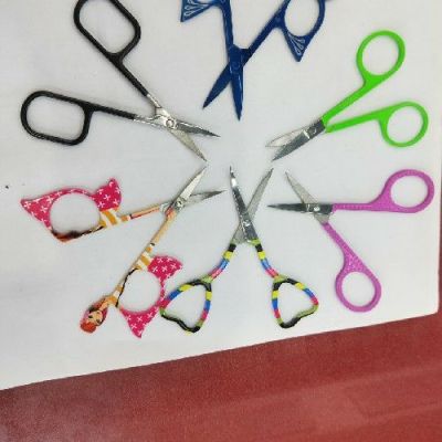 A variety of scissors.