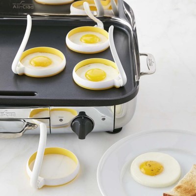 Cross-border special round silicone omelet creative kitchen products quality TPE omelet